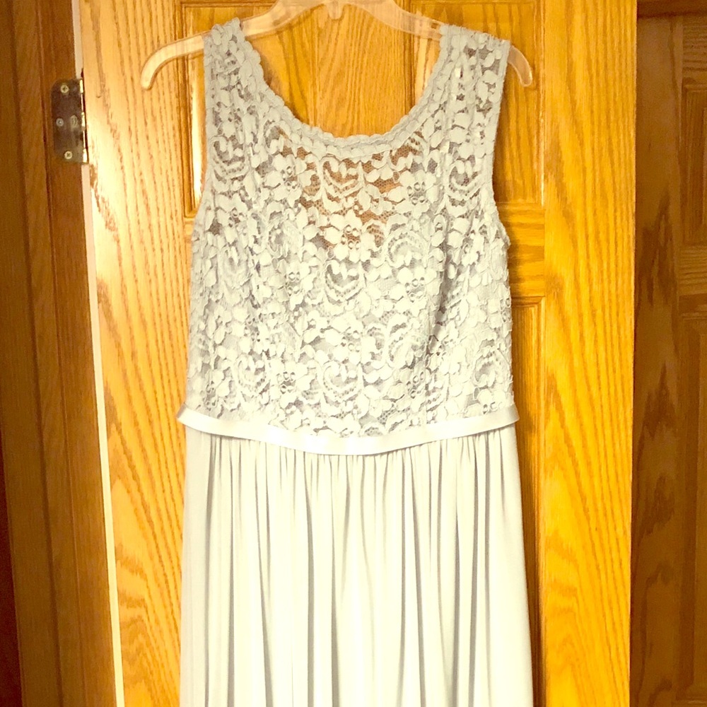 David’s bridal bridesmaid dress